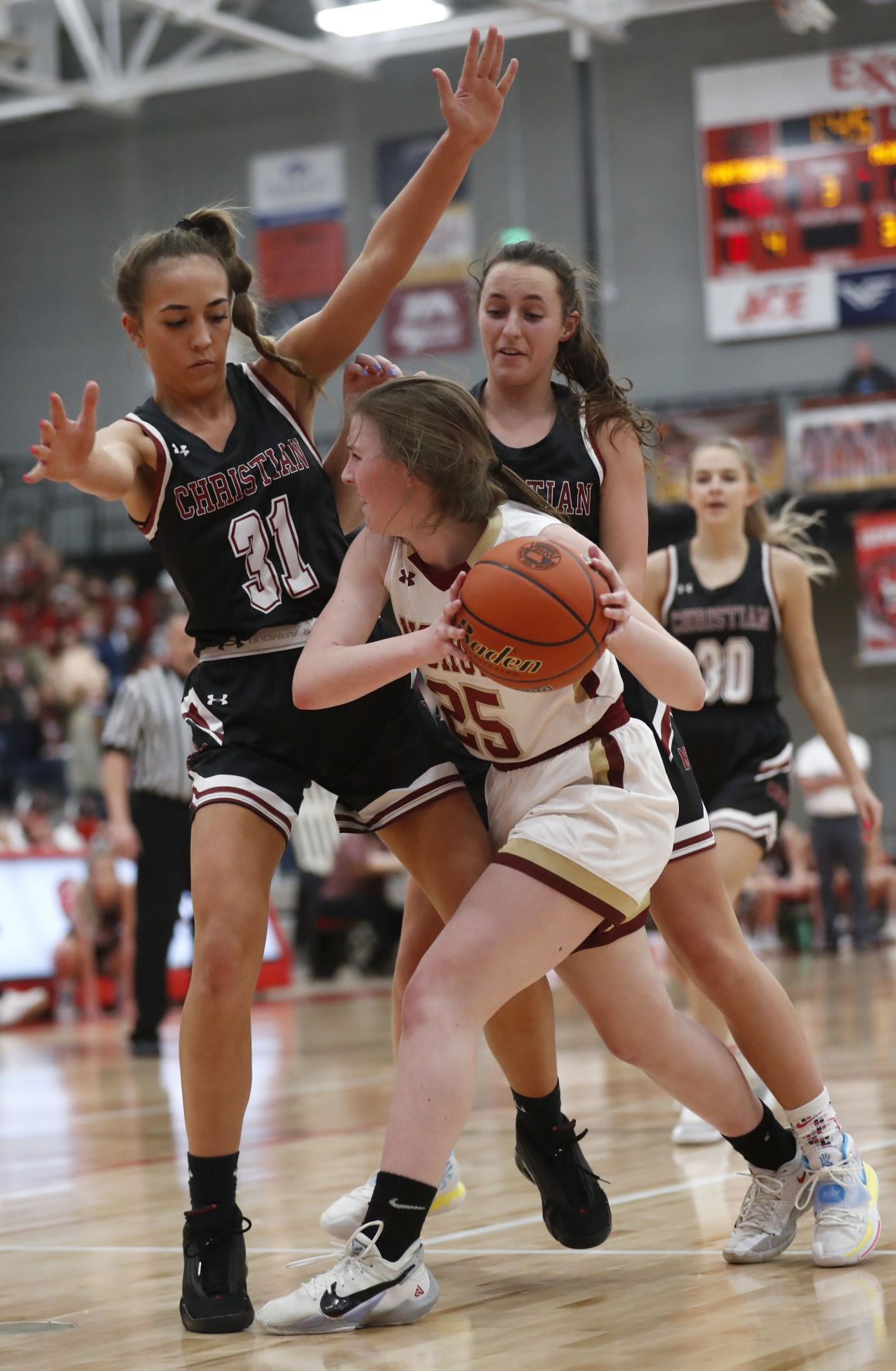 Fort Benton girls v Manhattan Christian